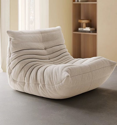 XC-100003 Tatami Full Sponge Ergonomic Design Compression Single Sofa