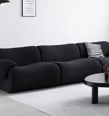 XC-100006 Modular Luxury Compressed Sofa Nordic Style for Hotel Shopping Mall