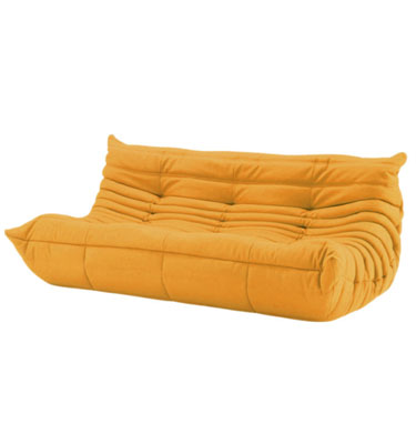 XC-100004 Tatami Three Seat Full Sponge Compression Bean Bag Sofa